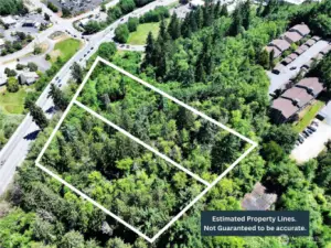 Estimated Property Lines. NOT guaranteed to be exact. All information is subject to change and should be independently verified.