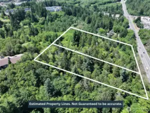 Estimated Property Lines. NOT guaranteed to be exact. All information is subject to change and should be independently verified.