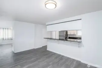 Extra eating space!
