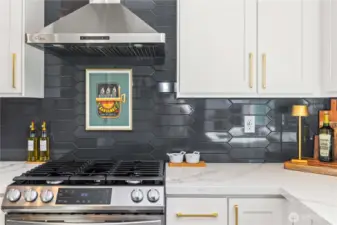Stunning Tile Backsplash