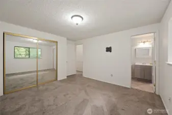 Master with 3/4 bath