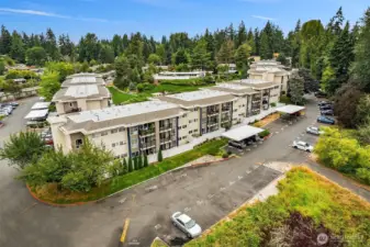 Several Airel views of the highly coveted 6 building community of Hidden Creek