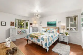 Main floor primary bedroom