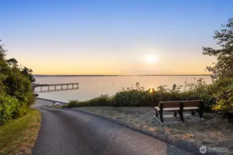 Private community beach and boat launch is just minutes away.
