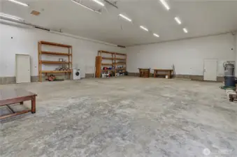 Room to spare - a massive 40x48-foot workspace designed for your biggest projects and vehicles