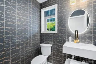 Beautiful powder room