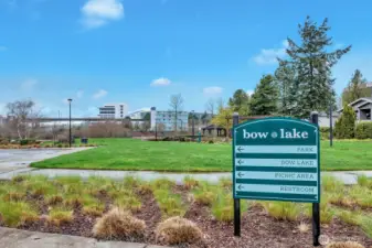 Community Sinage for ease of navigating around the park.