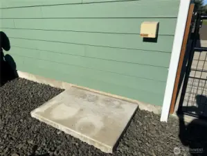 Generator hook up spot