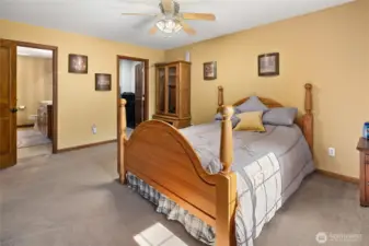 Primary Suite with walk- in-closet