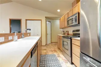 Plenty of Counter Space here!