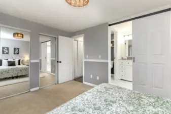 Two closets along far wall.
