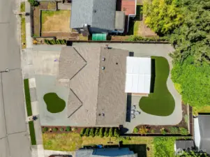 From curb to fence line, this property boasts immaculate, low-maintenance landscaping with manicured garden beds, sleek turf accents, and a fully fenced backyard designed for comfort and ease.