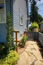 Beautiful landscaping.