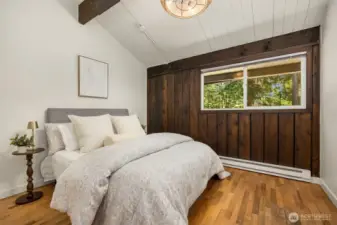 Spacious bedrooms.
