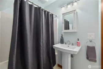Full bathroom upstairs