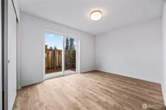 lower level bedroom