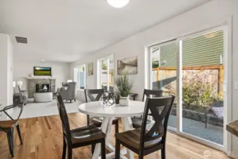 Entertainer's dream with connected living spaces throughout the main level.
