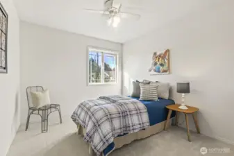3rd upstairs bedroom.