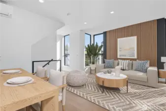 Main Floor Living Area *Photo has been virtually staged