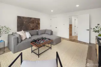 Photo from model home with similar floor plan