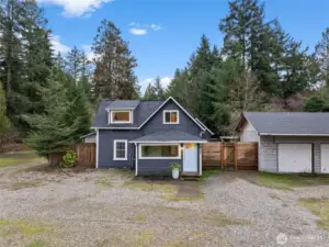 A timeless Port Orchard farmhouse on a spacious lot