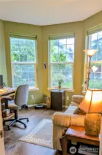 3rd Bedroom/office with views to the front yard