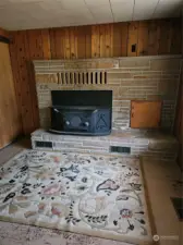 Cozy living room fireplace!