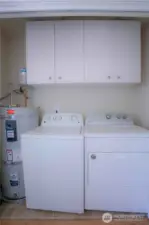 Laundry room.
