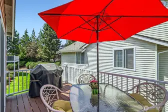 Just the place to enjoy our lovely summer weather!