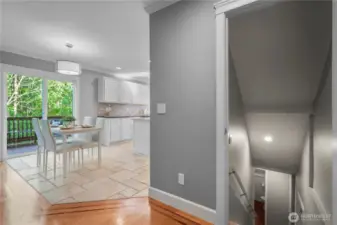Downstairs
