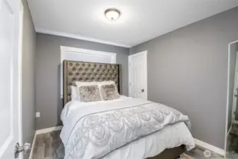 Upper floor primary bedroom.