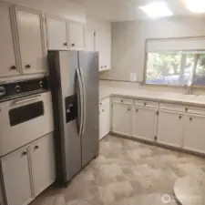 Bright white kitchen