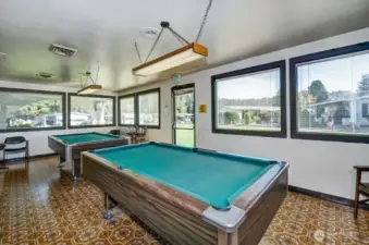 The Billiard room.
