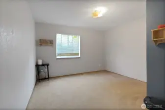 One of the two secondary bedrooms, nice sized