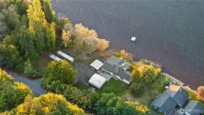 Shipping containers double as covered