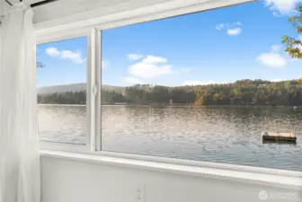 Enjoy the view while folding laundry