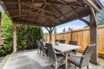 Enjoy year-round al fresco gathering