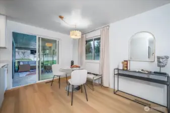 Dining Nook off Kitchen