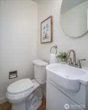 1/2 Bath off Living Room