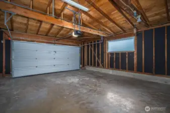 Attached 2 Car Garage