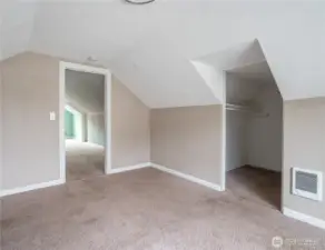 Upstairs bedroom