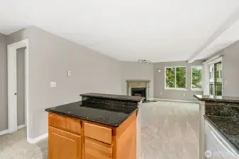 Convenient kitchen island