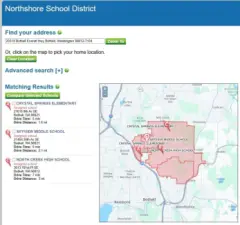 Excellent Northshore public schools within 10 minute drive