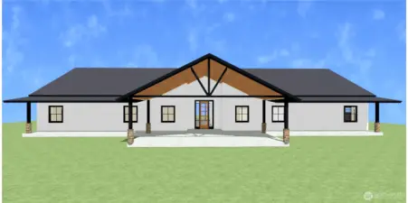 Proposed Home East Elevation