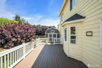 Rear deck