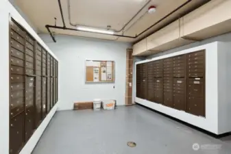 Mail room.