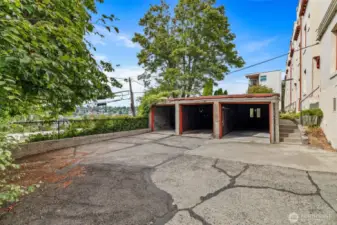 Covered parking spaces have waitlist
