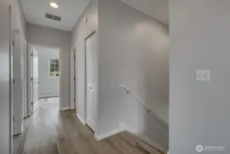 Upstairs landing