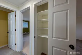 Linen closet