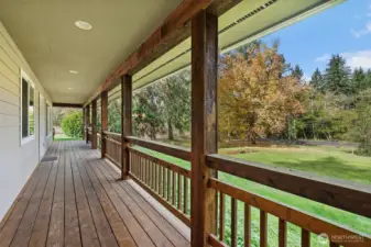 Front covered porch 2